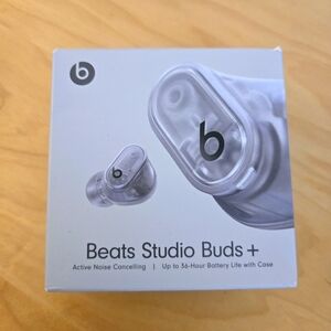 Beats Studio Buds + True Wireless Noise Cancelling Earbuds - Transparent